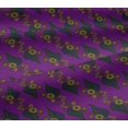 thumbnail image 5 of oneOone Viscose Jersey Fabric Leaves Block Printed Fabric 1 Yard 60 Inch Wide, 5 of 5