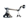 thumbnail image 3 of 8 Inch Shower Head Extension Arm Chrome.Solid Brass Adjustable Shower Arm Extension. Lower Or Raise Any Rain Or Handheld Showerhead To Your Height & Angle - Universal Connection, 3 of 5