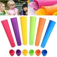 thumbnail image 5 of Cqxid Moules à Popsicle en Silicone pour Enfants Réutilisables, 5 of 5