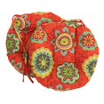 thumbnail image 1 of Coussin de Chaise Extérieur Tufté en Polyester Filé de 16 Po (Ensemble de 2), 1 of 2
