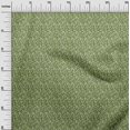 thumbnail image 3 of oneOone Tissu Georgette Viscose Vert Floraux Matériel de Robe Tissu Imprimé Tissu au Mètre 42 Pouces de Large, 3 of 4
