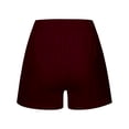 thumbnail image 3 of Girls Summer Linen Shorts Kids Casual Drawstring Elastic Waist Beach Short Pants With Pockets, 3 of 6