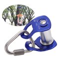 thumbnail image 4 of Zipline Pulley, Slider Pulley Versatile Stable Glide Simple Speed Control Aluminum Alloy Durable Blue  For Outdoor Sport, 4 of 8