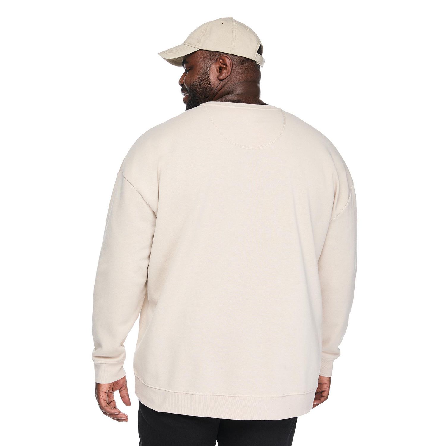 Coton ouaté à encolure ras du cou George Plus pour hommes