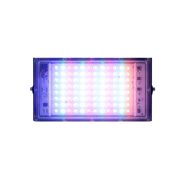 1/2/4 Pcs/lot Lampe Projecteur RVB 100W 50W Éclairage Extérieur Projecteur Étanche Réflecteur Led Projecteur RVB, Grand Application