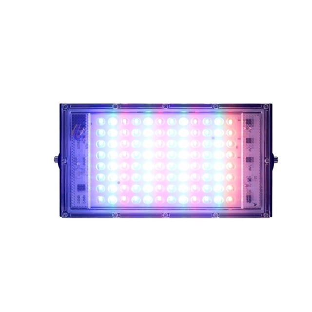 1/2/4 Pcs/lot Lampe Projecteur RVB 100W 50W Éclairage Extérieur Projecteur Étanche Réflecteur Led Projecteur RVB, Grand Application