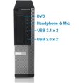 thumbnail image 2 of Basic Gaming Computer - Dell Optiplex Desktop PC Intel Core i7 3.4 GHz 16 GB Ram 256GB SSD, WiFi Bluetooth, Graphics GT 1030 2GB GDDR5 Windows 10 Pro Refurbished, 2 of 5