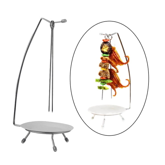 Hot Dog Camping BBQ Skewer Fire hot gog BBQ hot gog BBQ Pit Meat Shrimp Grilling Holder 2 Stickers
