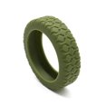 thumbnail image 1 of Luggage Wheels Protector Suitcase Small Parts Wear Resistant Silicone Protection Cover For Most Spinners Wheels Military Green 8pcs, 1 of 6