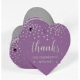 thumbnail image 3 of Inkdotpot Pack Of 100 Real Silver Foil Paper Tags Thanks For Celebrating With Me Birthday Favor Hang Tags, 3 of 8