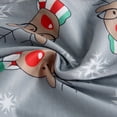 thumbnail image 4 of Christmas Matching Family Loungewear Hoodie Pattern Zipper Romper, 4 of 7