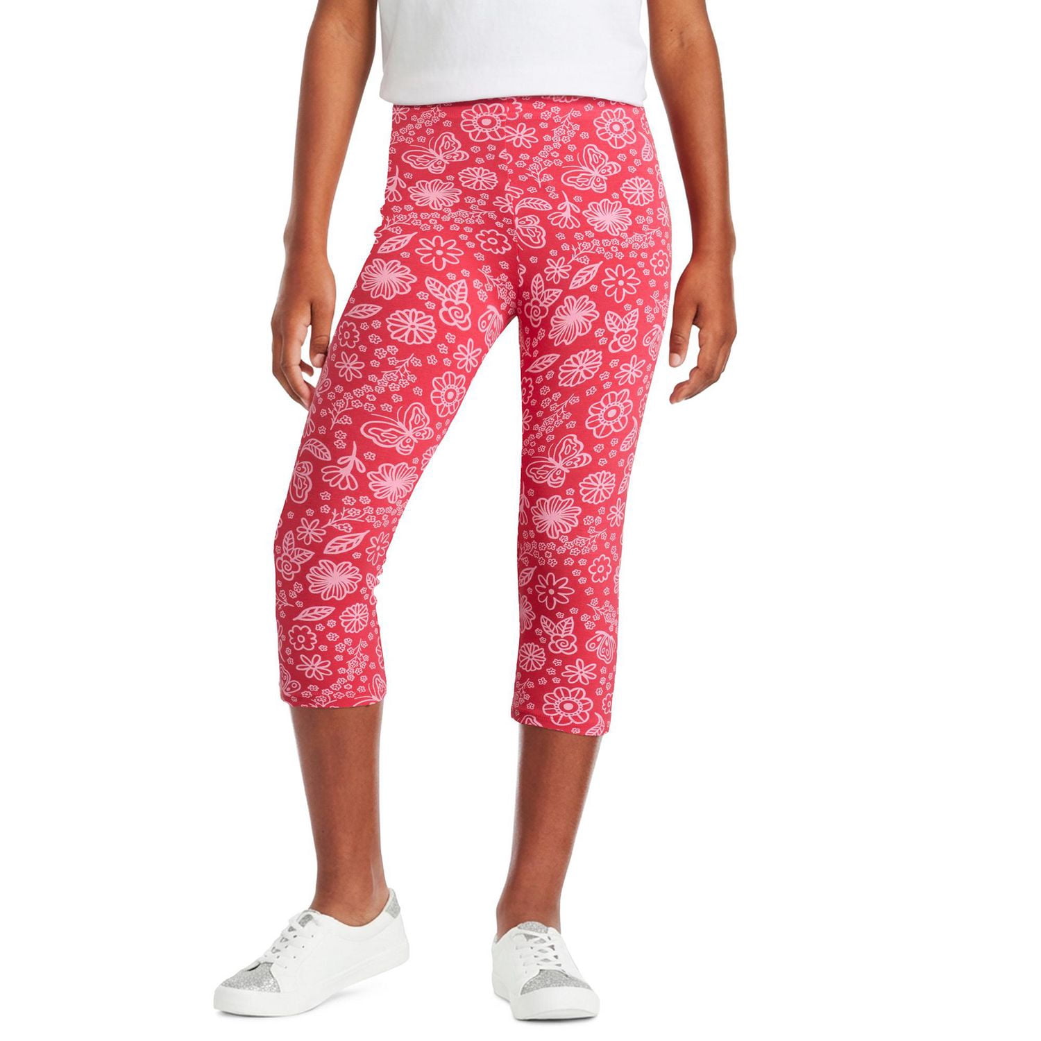 Legging capri imprimé George pour filles