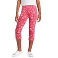 thumbnail image 1 of George Girls' Printed Capri Legging, 1 of 6