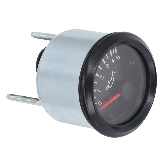 Manomètre Précis 0-5KPaX100 52mm Rétroéclairé LED en Alliage d'Aluminium avec Couvercle Étanche