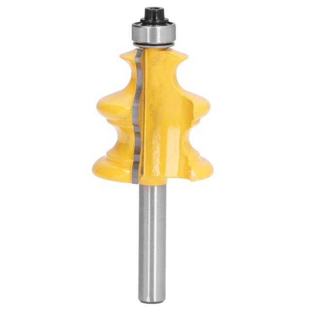 Picture Frame Router Bit, Concise 38mm Diameter Carbon Steel + Alloy Architectural Molding Bits For Plywood 8mm