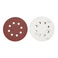 thumbnail image 4 of Bgsha 20pcs 5 Inch 125mm Round Sandpaper 8 Hole Sanding Discs Hook & Loop Grit 40-2000, 4 of 9