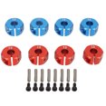 thumbnail image 2 of RC Roue Hex Adaptateur Hexagonal en Aluminium, Redcat 1/10 RC Pièces de Mise à Niveau de la Voiture Rouge Bleu, Léger, Stabilité Améliorée, 2 of 8