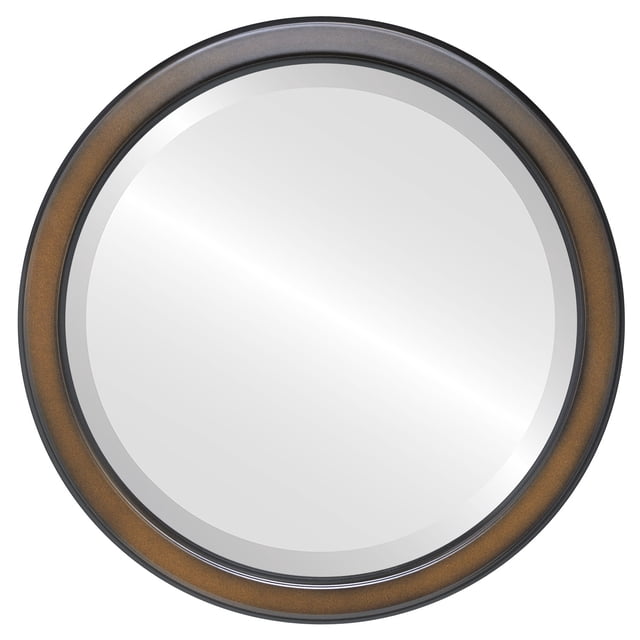 Miroir Encadré Toronto - Noyer