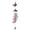 B, variant on Kcavykas Mother's Day Gifts, Home DecorationsRetro Metal Wind Chimes Garden Decoration Red Copper Color Iron outdoor Ornament