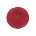 thumbnail image 1 of Christmas Beaded Round Coaster Red - Set of 6, 1 of 4