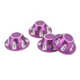 thumbnail image 4 of Wheel Hubcaps,  Wheel Hub Dust   For 1/6 RC Car Purple, 4 of 8