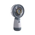thumbnail image 1 of TopLLC Mini Handheld Fan, Matching Color Design Portable Personal Table Fan, USB Rechargeable Battery Operated Handheld/Desktop Electric Fan Low Noise Strong Airflow Cooling Fan for Office Travel, 1 of 9