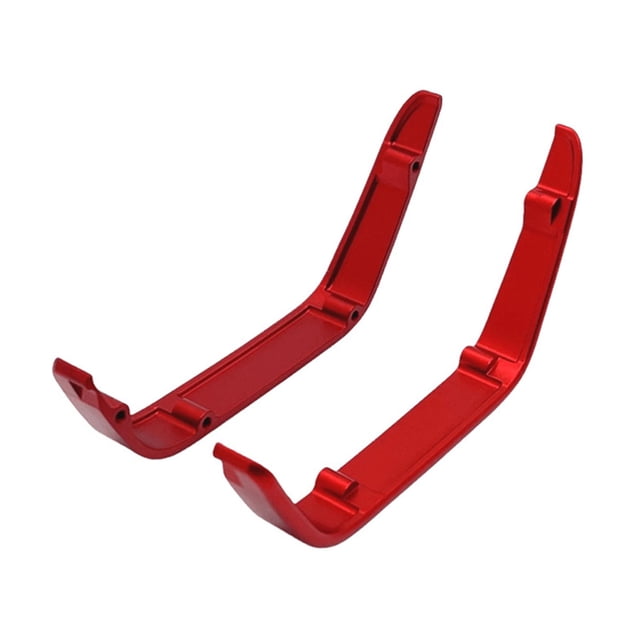 Yinanstore 1/12 RC Car Rear Fender Guard Accessories Professional Remote Control Car Spare Parts Wheel Eyebrow Fender Mud Guard for H12Y Red