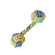 REK Jouet de corde à chien Jouet à croquer Jouets à croupe à croustilles Jouet durable à croûte Jouet pour chiot Jouet jeu pour chiots Petits chiens