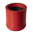 thumbnail image 3 of WE Games Professional Red Leather Dice Cup Set - 5 Dice for 10 Dice Games, 3 of 8
