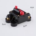 thumbnail image 2 of lionlar 100 Amp In Line DC Circuit Breaker Solar/Audio/Car/RV 100A/100AMP Fuse 12/24/32V, 2 of 7