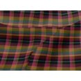 thumbnail image 3 of oneOone Viscose Jersey Fabric Madras Check Decor Fabric Printed BTY 60 Inch Wide, 3 of 4