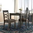 thumbnail image 3 of 594127 Laraline Vintage Turkish Medallion Faded Turquoise Area Rug 3'9" x 5'9", 3 of 9