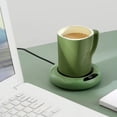 thumbnail image 4 of Ohufall Portable USB Powered Temperature Controlled Cooler with Temperature Adjustment, Compact Design Compatible with Coffee Warmer and Water Warmer for Home and Office, 4 of 5