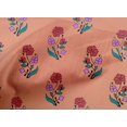thumbnail image 4 of oneOone Cotton Cambric Fabric Leaves & Floral Block Decor Fabric Printed BTY 56 Inch Wide, 4 of 4
