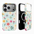 thumbnail image 1 of SKLYDDI Cute Fuchsia Flower Case for iPhone 13 Pro, Compatible with MagSafe, 1 of 7