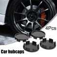thumbnail image 3 of Visland 4 Pcs Hubcaps 58mm Outer Diameter 56mm Inner Diameter Car Wheel Center Hub Caps Easy Install Universal Tire Rim Cap Covers, 3 of 7