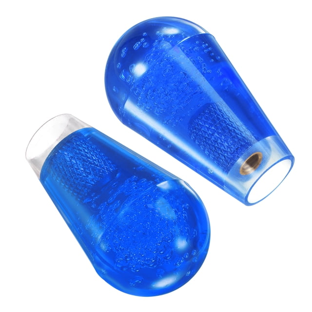 Unique Bargains Blue Ellipse Oval Joystick Rocker Ball Top Handle for Arcade Game 2 Pack
