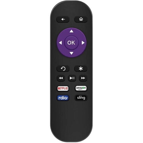 Télécommande Universelle Roku de Remplacement pour RCA Roku Télé Intelligente Télécommande et Roku RCA Télé Intelligente 32 40 43 49 50 55 60 65 70 Pouces, 4K LED LCD HDR UHD Télé Intelligente