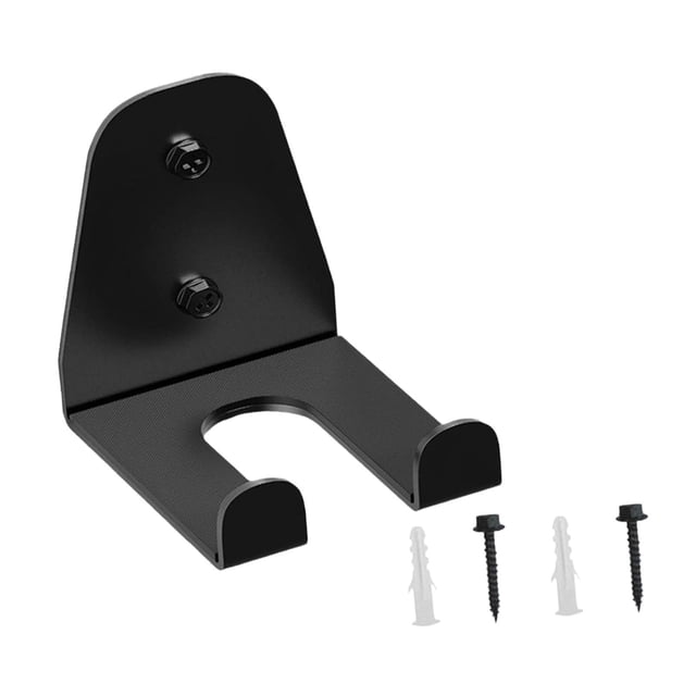 Siruishop Support Mural pour Barre avec Vis, Support de Barre Robuste, Support de Barre avec 2 Crochets