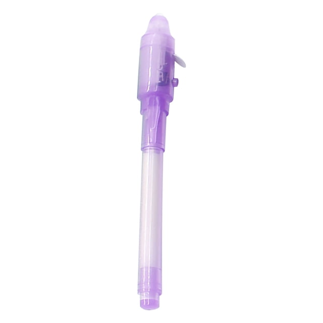 Dvkptbk Stylo à Encre 1 ml Multifonction Lumière Lumineuse Stylo à Encre Invisible Stylo à Encre