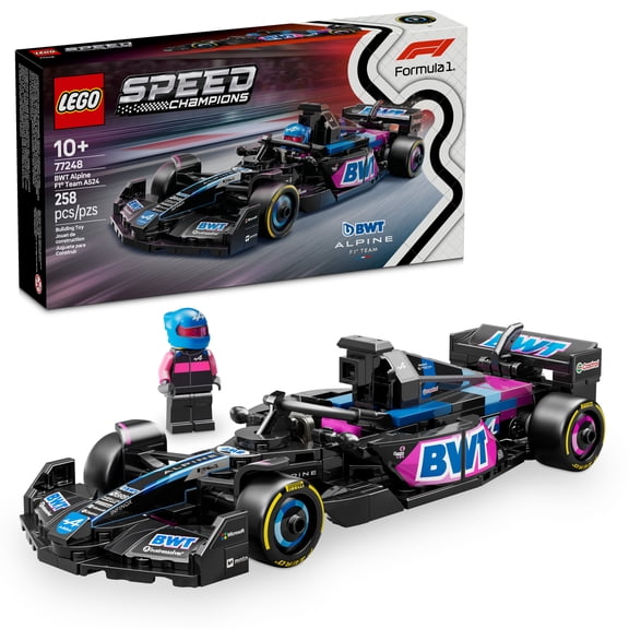 LEGO Speed Champions Voiture de course BWT Alpine F1® Team A524 77248 Ensemble de construction (258 pièces)