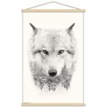 thumbnail image 1 of Wolf - Trees Wall Poster, 22.375" x 34", 1 of 4