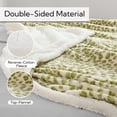 thumbnail image 4 of SUNNY HEAT Heated Electric Blanket Full Size 72'' x 84'' 6 Heating Levels & 1-10 Hours Auto Off, Leopard Green & White, 4 of 6