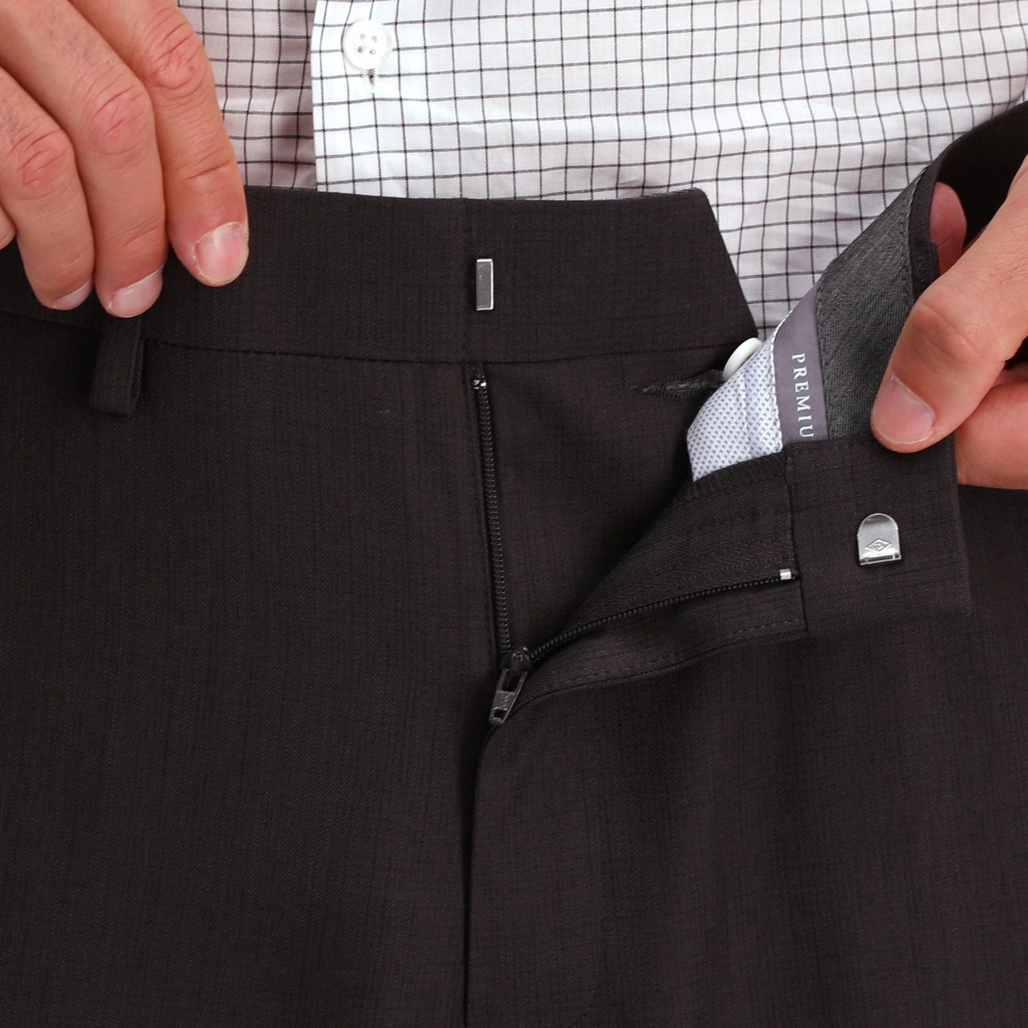 Haggar® pantalon habillé extensible, confortable et infroissable pour hommes
