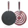 thumbnail image 2 of Griddle Pancake Pan Crepe Maker Flat Pan Griddle Pan with Spreader & Spatula Crepe Maker Griddle, 2 of 7