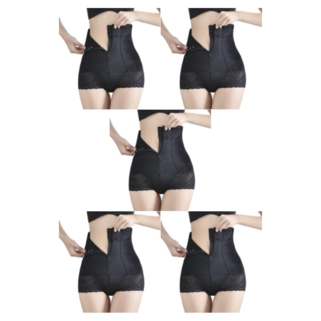mmirethe Belly Control Stay Comfortable And Confident With Seamless Control black XL 5Set
