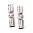 thumbnail image 3 of CHOK 2 Pieces Rod Connector Shower Room Heavy Duty Bathroom Glass Door Adjustable 19mm brushed, 3 of 9