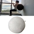 thumbnail image 3 of Anti-Slip Yoga Ball Cover 55cm Birthing Chair Protector with Handle Beige, 3 of 6