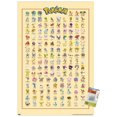 thumbnail image 1 of Pokémon - Kanto Grid Wall Poster, 1 of 4