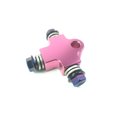 thumbnail image 1 of Miangastore 1 Set Hydraulic Brake Line Connector: Motorcycle Brake Line Tee Adapter With Titanium-Burned Bolts - T Shaped Adapter For Motorcycle Quad Bike Atv, 1 of 8